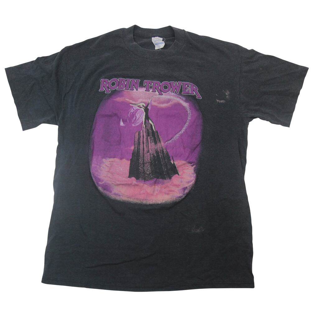 Vintage 1989 Robin Trower Tour Graphic T Shirt